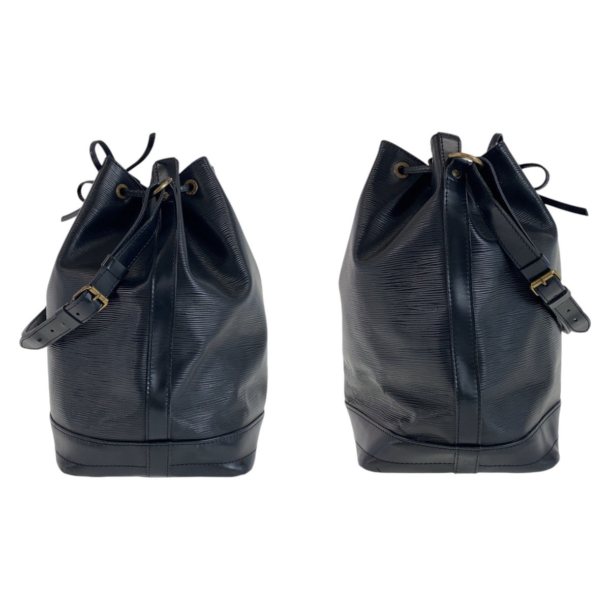 LOUIS VUITTON ルイヴィトン エピ ノエ ノワール ブラック 黒 ゴールド金具 レザー M59002 ショルダーバッグ  レディース