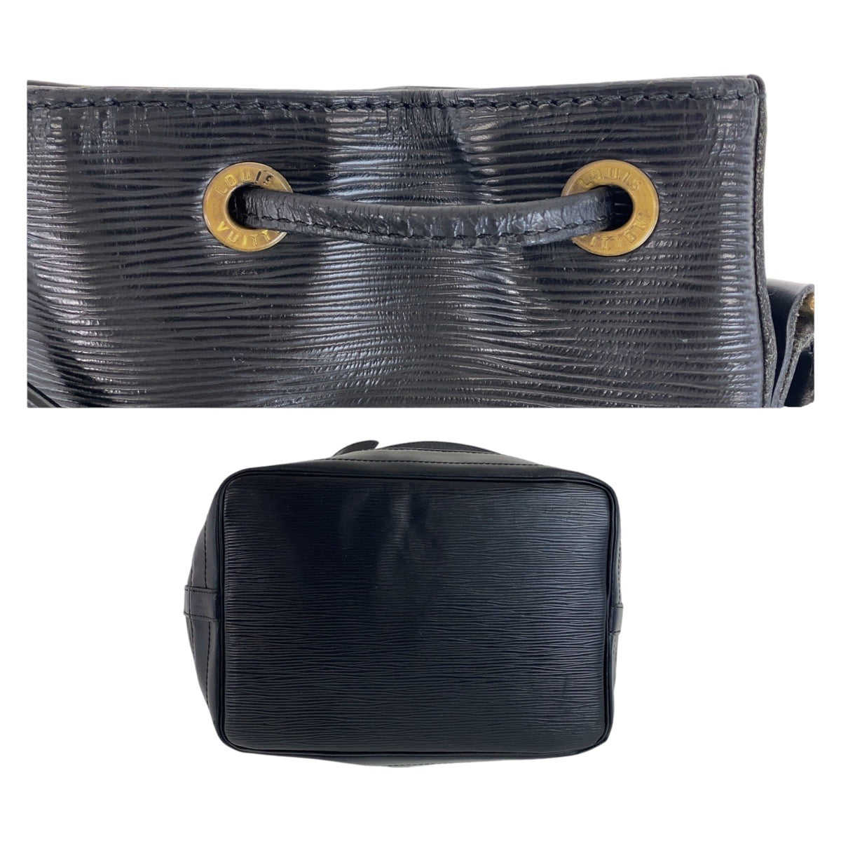 LOUIS VUITTON ルイヴィトン エピ ノエ ノワール ブラック 黒 ゴールド金具 レザー M59002 ショルダーバッグ  レディース