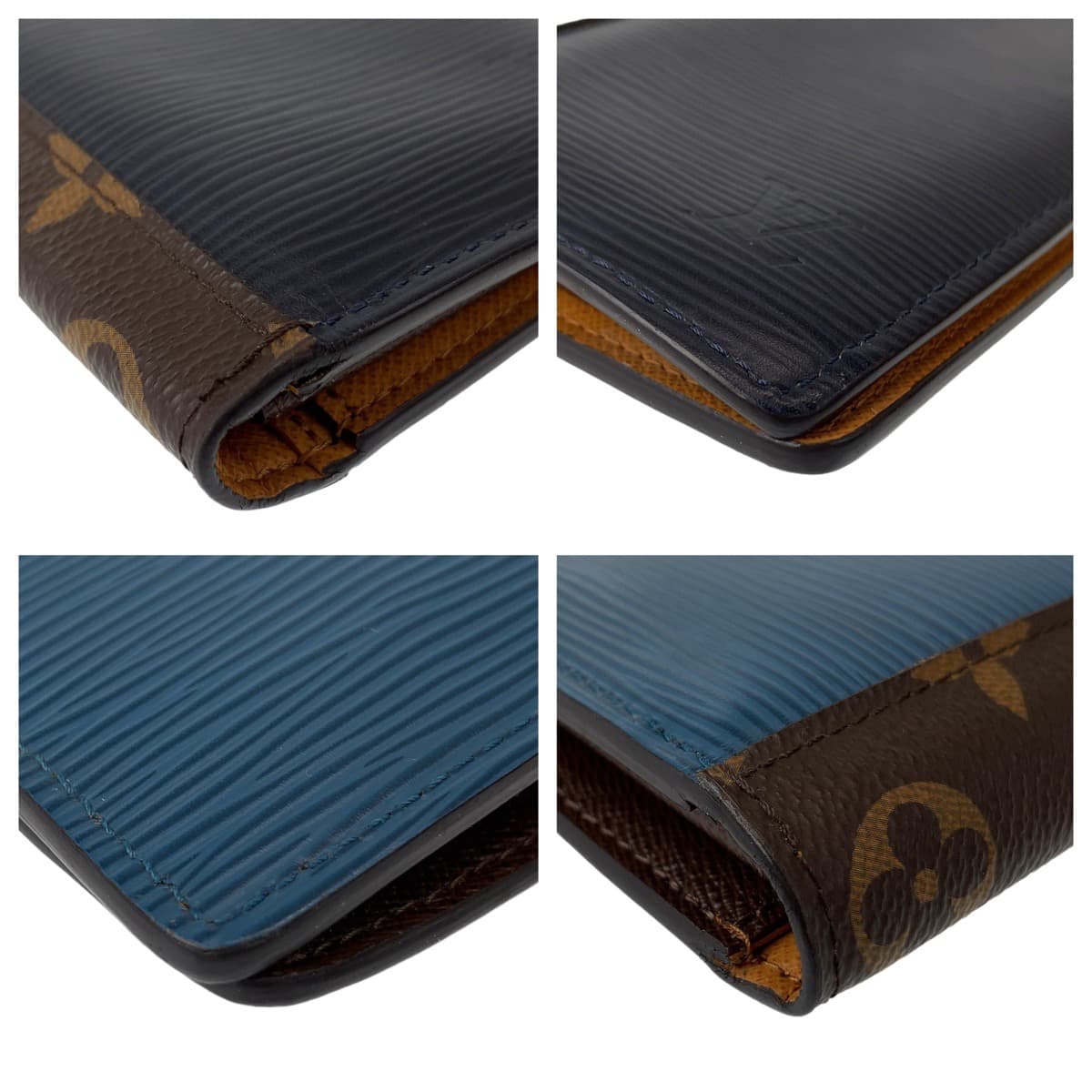 10938
LOUIS VUITTON ルイヴィトン エピ モノグラム ポルトフォイユ ブラザ ネイビー ブルー シルバー金具 エピレザー M62911 長財布 ロングウォレット  メンズ