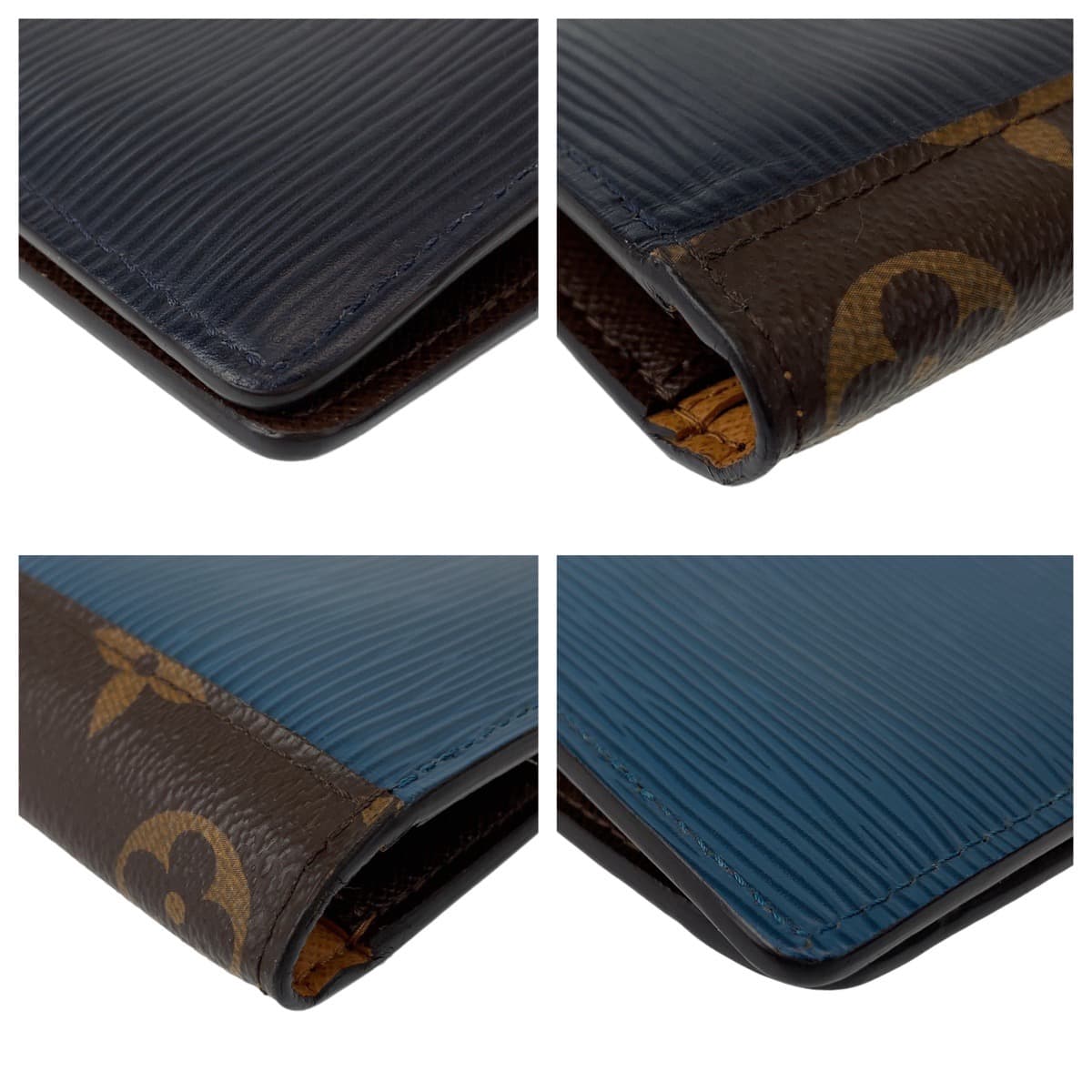 10938
LOUIS VUITTON ルイヴィトン エピ モノグラム ポルトフォイユ ブラザ ネイビー ブルー シルバー金具 エピレザー M62911 長財布 ロングウォレット  メンズ