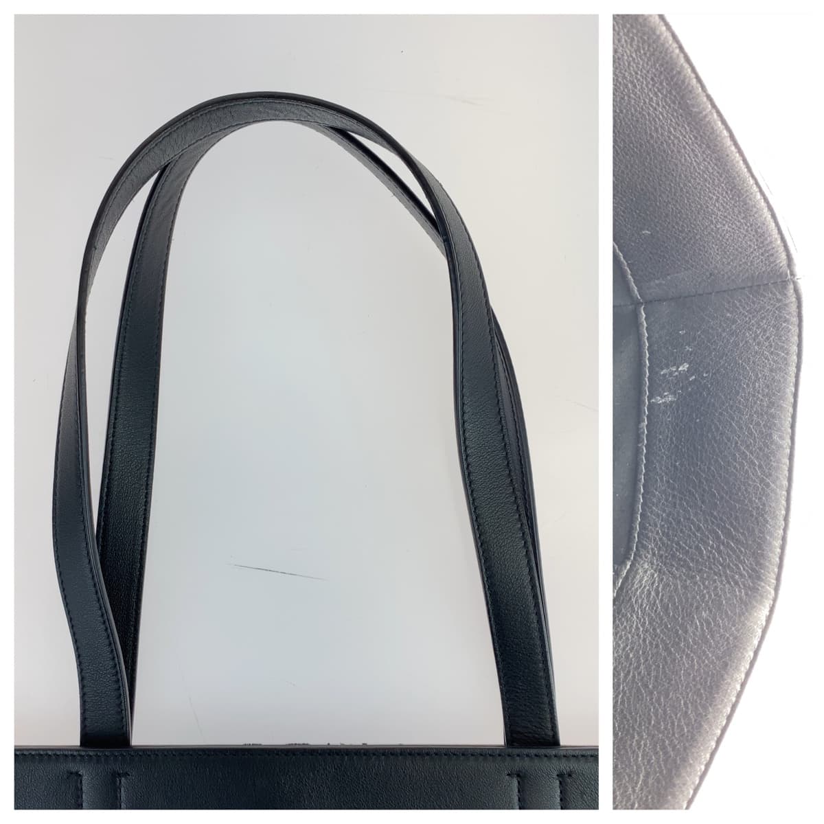 BALENCIAGA バレンシアガ EVERYDAY EAST-WEST エブリデイ ブラック シルバー金具 カーフ 618284 ショルダーバッグ トートバッグ A4収納  メンズ