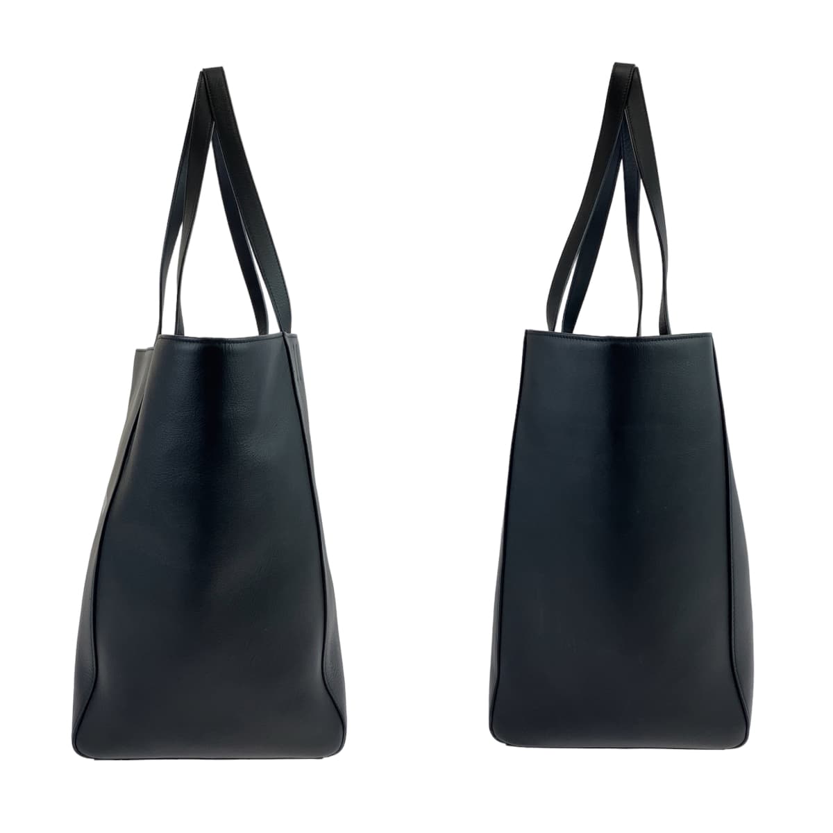 BALENCIAGA バレンシアガ EVERYDAY EAST-WEST エブリデイ ブラック シルバー金具 カーフ 618284 ショルダーバッグ トートバッグ A4収納  メンズ