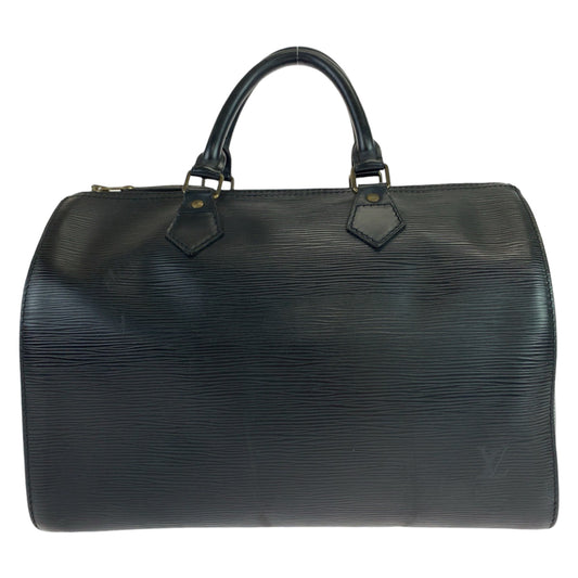 10979
LOUIS VUITTON ルイヴィトン エピ スピーディ 30 ノワール ブラック 黒 ゴールド金具 レザー M43002 ハンドバッグ ミニボストンバッグ  メンズ