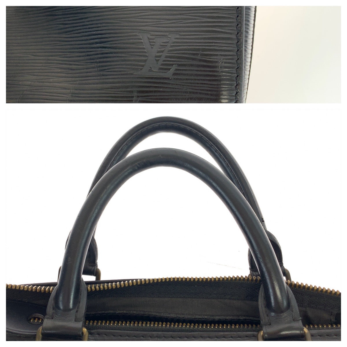 10979
LOUIS VUITTON ルイヴィトン エピ スピーディ 30 ノワール ブラック 黒 ゴールド金具 レザー M43002 ハンドバッグ ミニボストンバッグ  メンズ