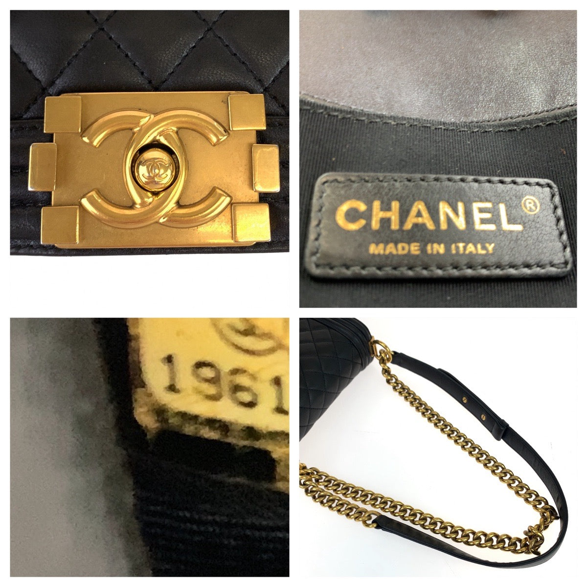 CHANEL シャネル ボーイシャネル マトラッセ ココマーク ブラック 黒 ゴールド金具 ラムスキン 斜め掛け チェーンショルダーバッグ ポシェット  レディース