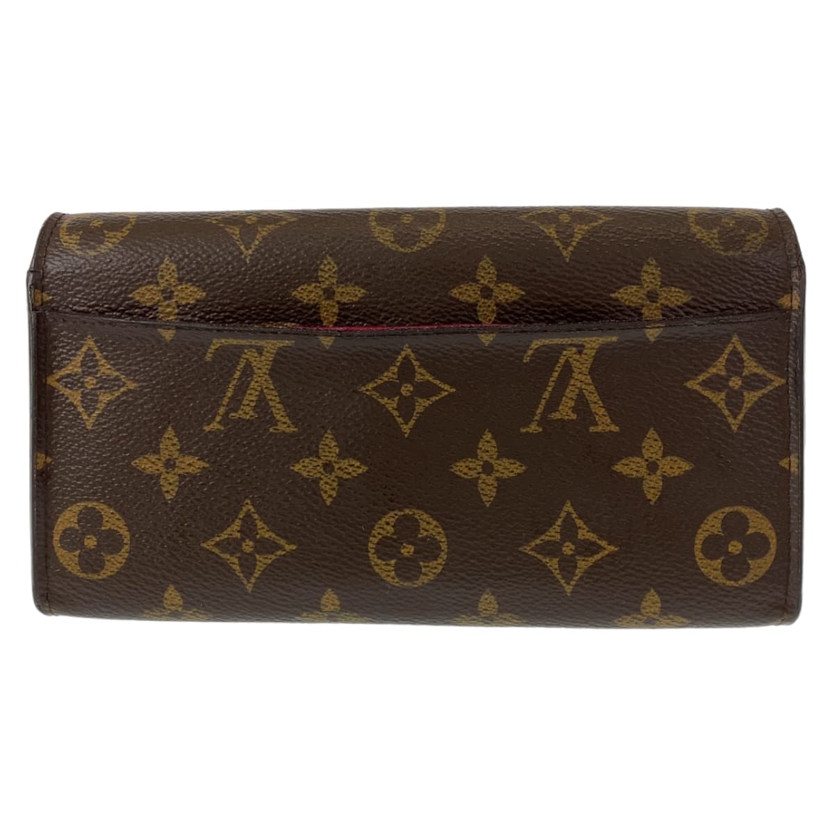 10993
LOUIS VUITTON ルイヴィトン モノグラム ポルトフォイユ サラ ブラウン フューシャ PVC M60531 長財布 ロングウォレット  レディース