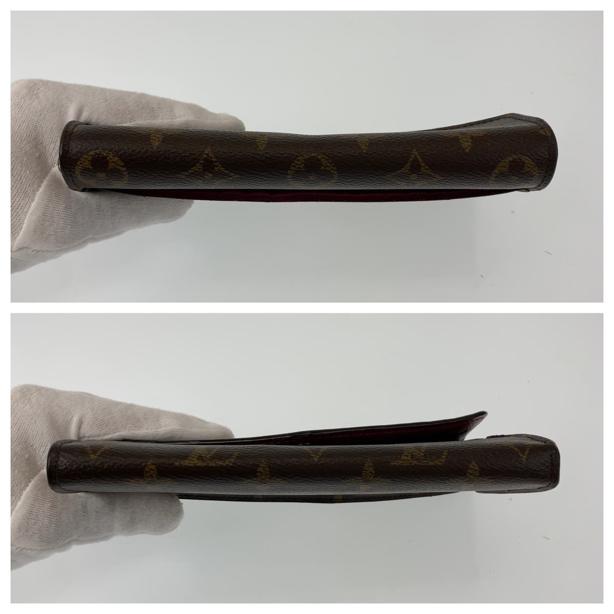 10993
LOUIS VUITTON ルイヴィトン モノグラム ポルトフォイユ サラ ブラウン フューシャ PVC M60531 長財布 ロングウォレット  レディース