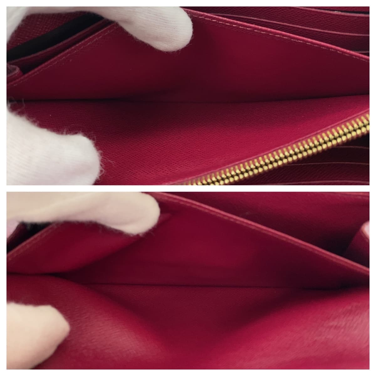 10993
LOUIS VUITTON ルイヴィトン モノグラム ポルトフォイユ サラ ブラウン フューシャ PVC M60531 長財布 ロングウォレット  レディース