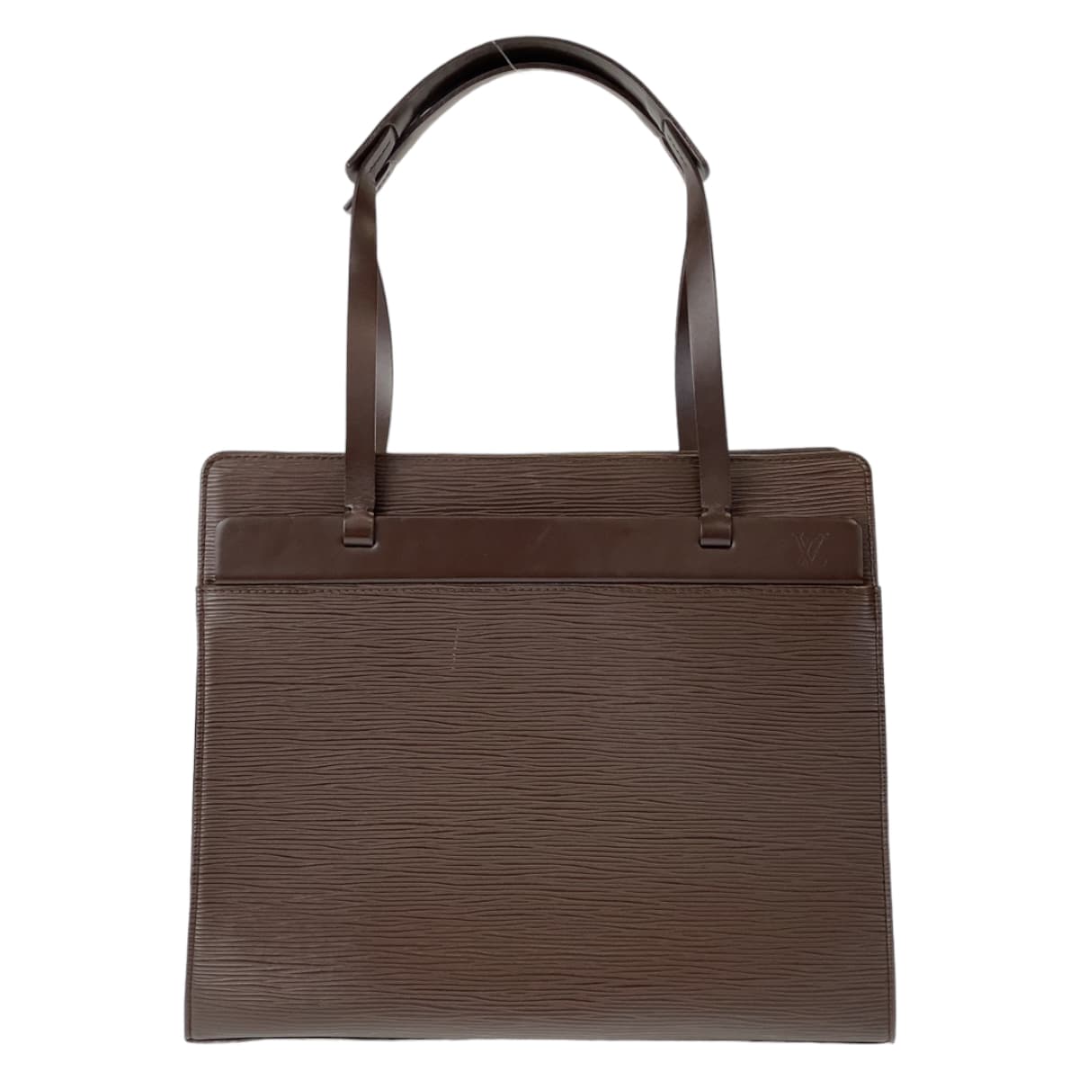 10995
LOUIS VUITTON ルイヴィトン エピ クロワゼット PM ブラウン 茶 シルバー金具 レザー M5249D ショルダーバッグ トートバッグ  レディース
