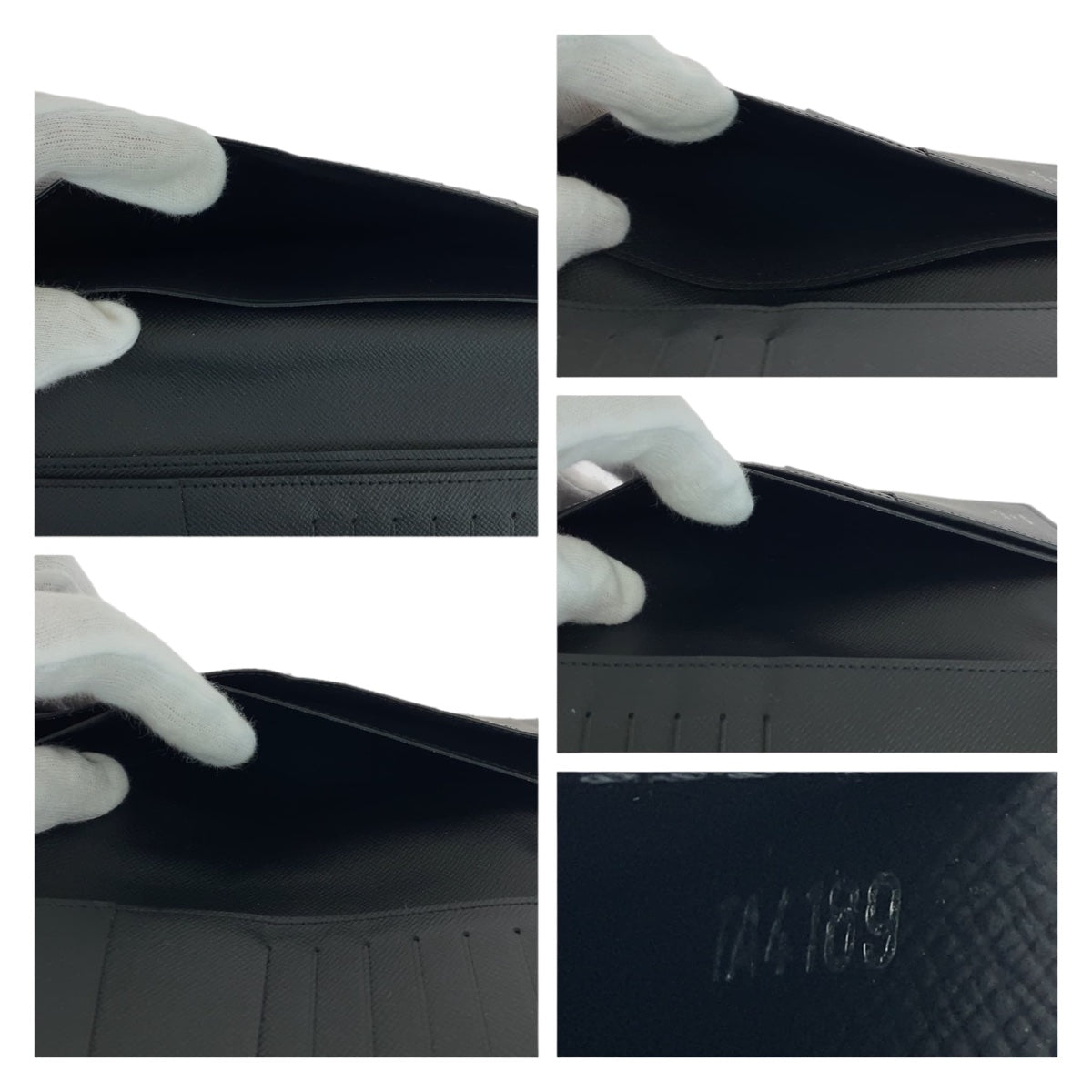LOUIS VUITTON ルイヴィトン タイガ ポルトフォイユ ブラザ NM ノワール 黒 タイガ M83126 長財布 ロングウォレット  メンズ