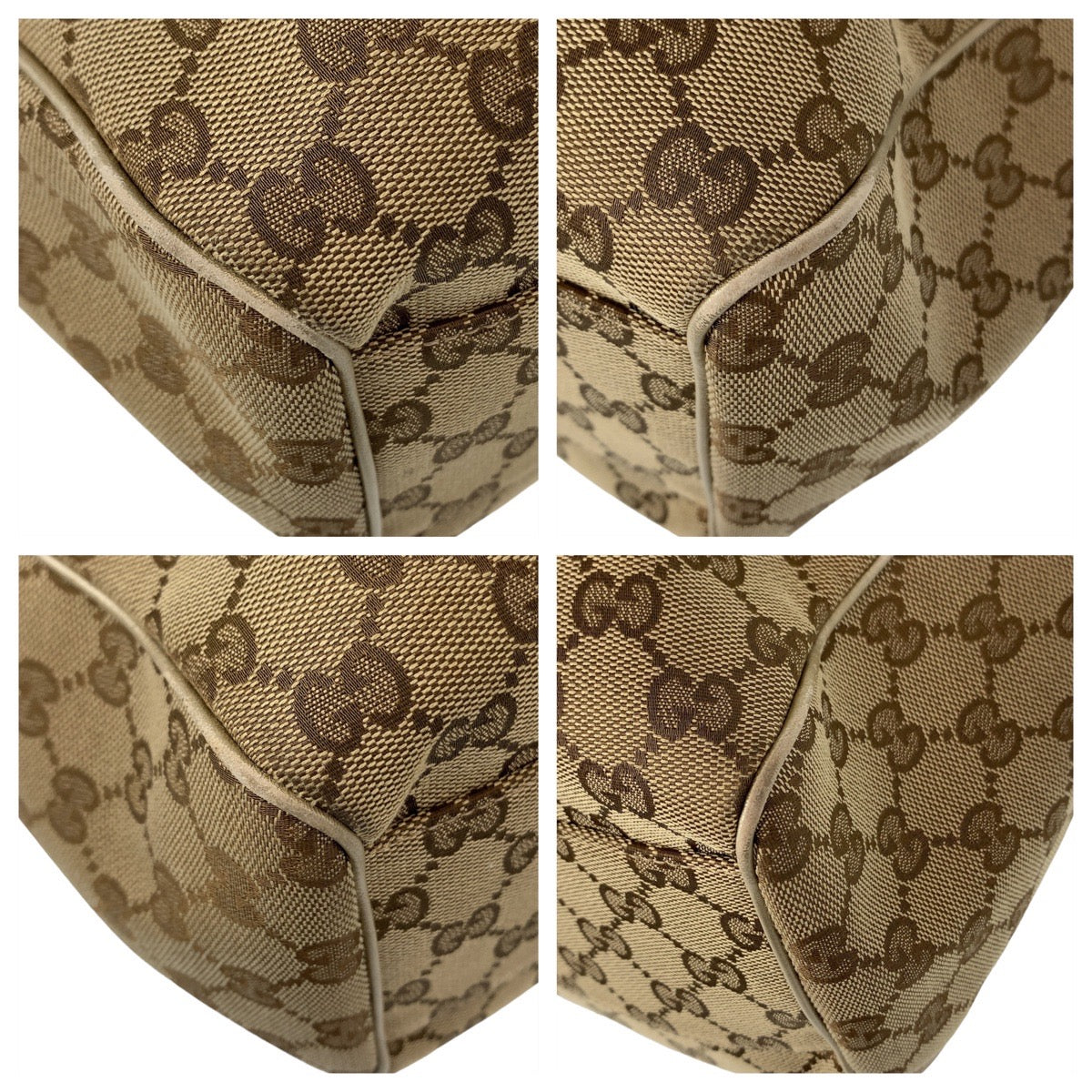 GUCCI グッチ スーキー  ベージュ ゴールド ゴールド金具 GGキャンバス 211944 トートバッグ ハンドバッグ  レディース