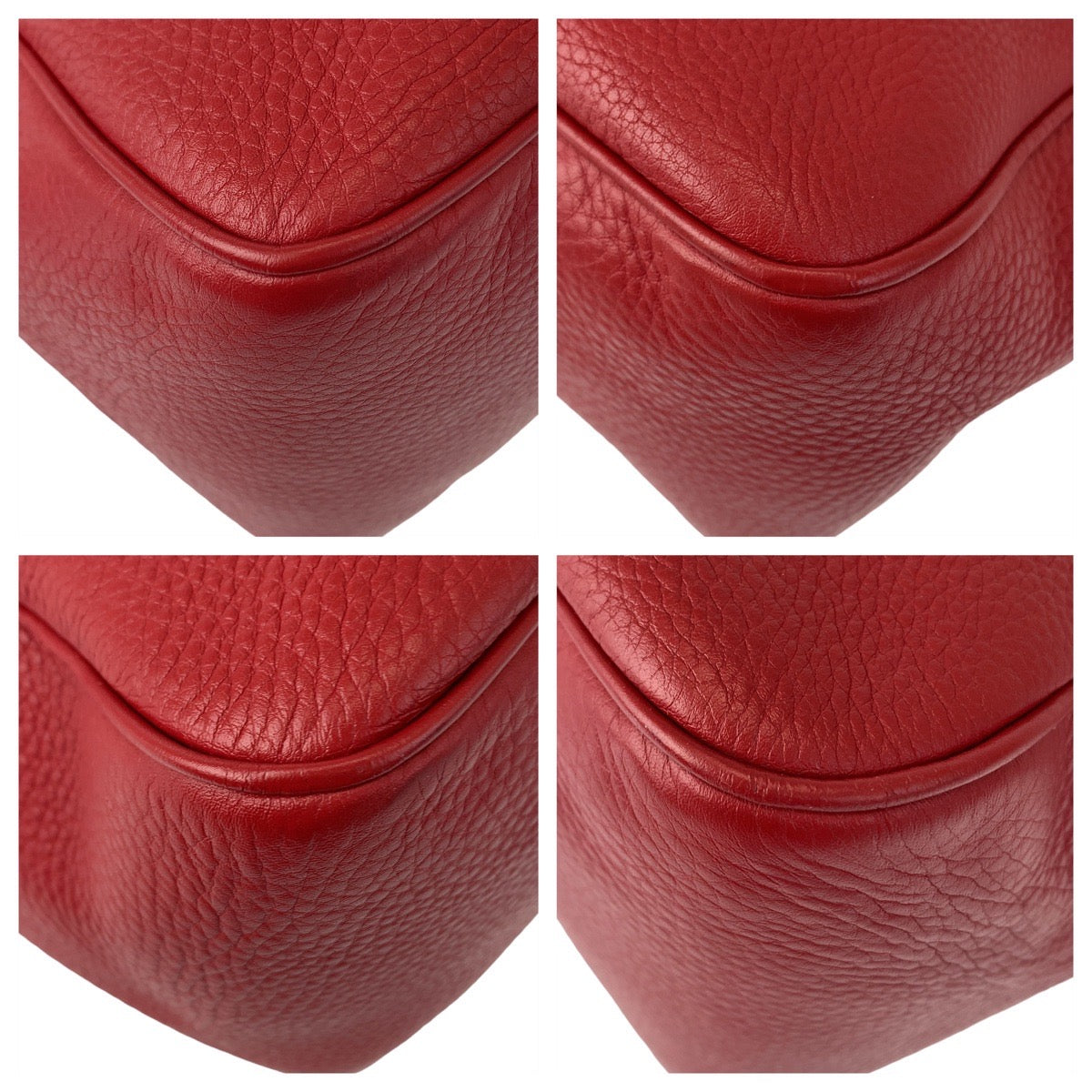 11006
GUCCI グッチ ソーホー インターロッキング GGロゴ レッド 赤 ゴールド金具 レザー 353126 ショルダーバッグ ハンドバッグ  レディース