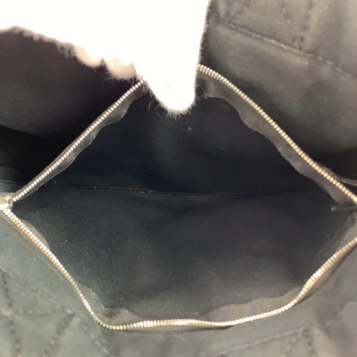 HERMES エルメス ドーヴィル PM フールトゥ 男女兼用 ブラック 黒 シルバー金具 キャンバス ハンドバッグ トートバッグ  レディース