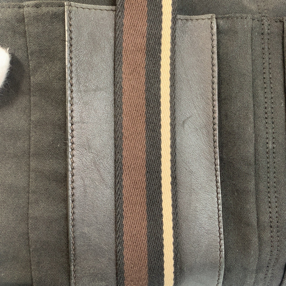 12488
HERMES エルメス トロカホリゾンタル MM ブラック シルバー金具 キャンバス トートバッグ ショルダーバッグ  レディース
