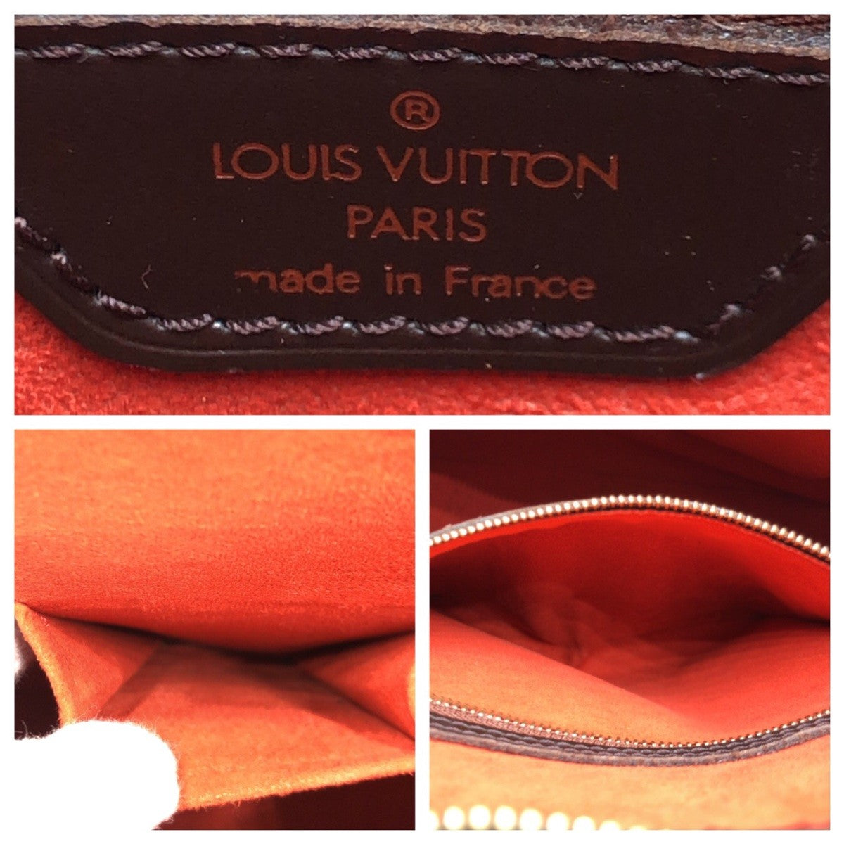 11013
LOUIS VUITTON ルイヴィトン ダミエ ルーピングGM ブラウン PVC N51144 ショルダーバッグ ハンドバッグ  レディース