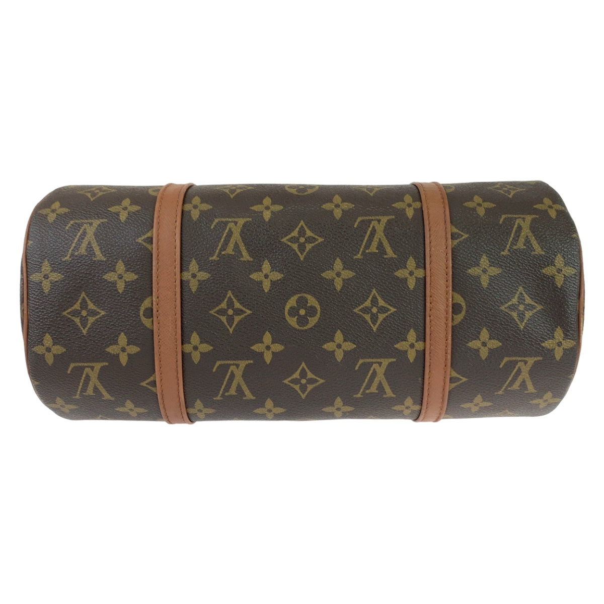 11014
LOUIS VUITTON ルイヴィトン モノグラム パピヨン30 ブラウン ゴールド金具 PVC M51385 ハンドバッグ ショルダーバッグ  レディース