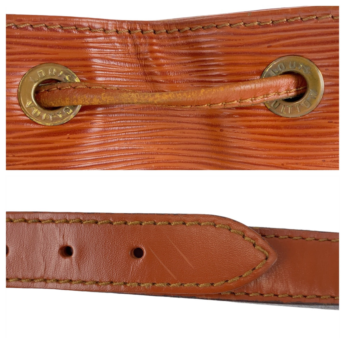 11016
LOUIS VUITTON ルイヴィトン エピ ノエ ブラウン ゴールド金具 エピレザー M44003 ショルダーバッグ 肩掛け 巾着バッグ  レディース