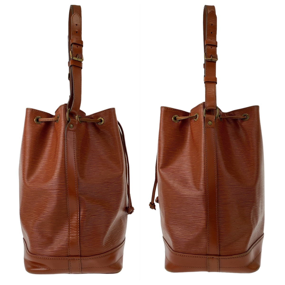 11016
LOUIS VUITTON ルイヴィトン エピ ノエ ブラウン ゴールド金具 エピレザー M44003 ショルダーバッグ 肩掛け 巾着バッグ  レディース