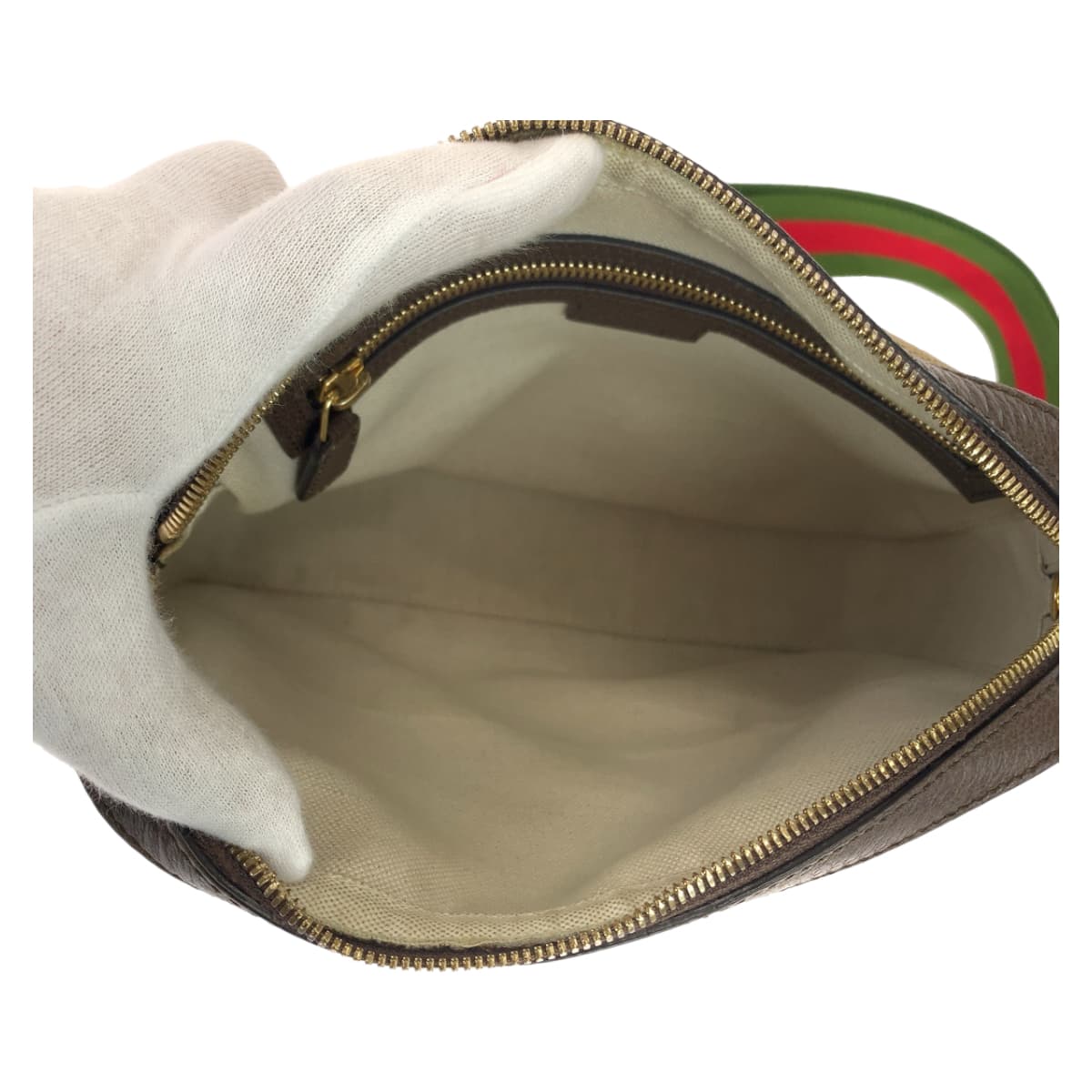 GUCCI グッチ シェリーライン ジャンボGG 男女兼用 ベージュ マルチカラー ゴールド金具 GGキャンバス / レザー 斜め掛け ショルダーバッグ メッセンジャーバッグ  メンズ