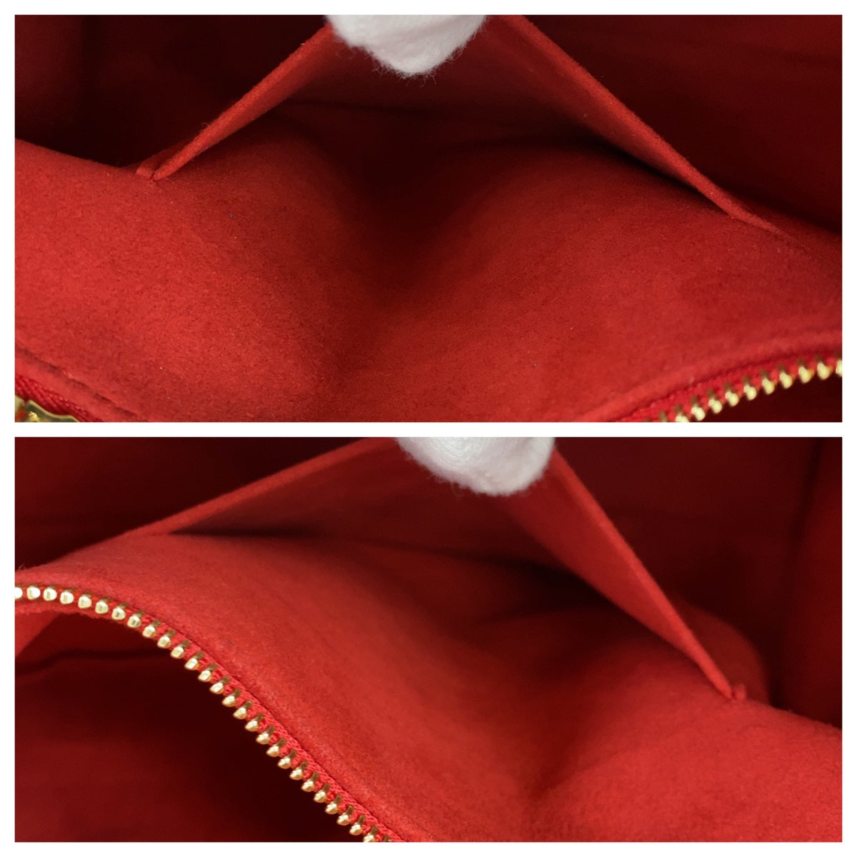 11037
LOUIS VUITTON ルイヴィトン モノグラム テディ オンザゴー GM ブラック 黒 ホワイト 白 ムートン M55420 ショルダーバッグ トートバッグ 2way  レディース