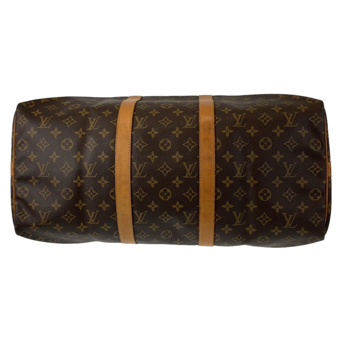 LOUIS VUITTON ルイヴィトン モノグラム キーポル50 バンドリエール ブラウン 茶 ゴールド金具 PVC  M41416 ボストンバッグ ショルダーバッグ  レディース