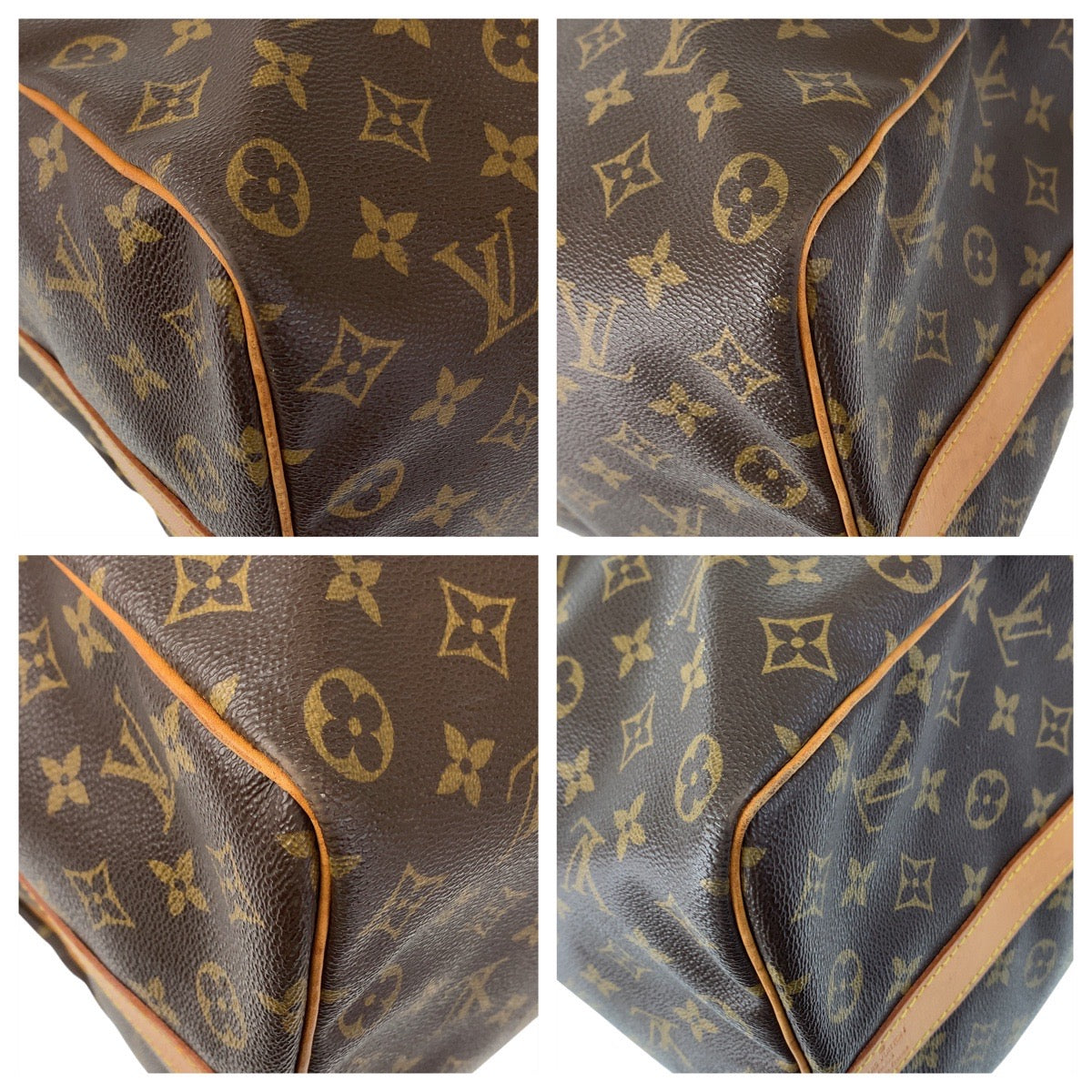 LOUIS VUITTON ルイヴィトン モノグラム キーポル50 バンドリエール ブラウン 茶 ゴールド金具 PVC  M41416 ボストンバッグ ショルダーバッグ  レディース