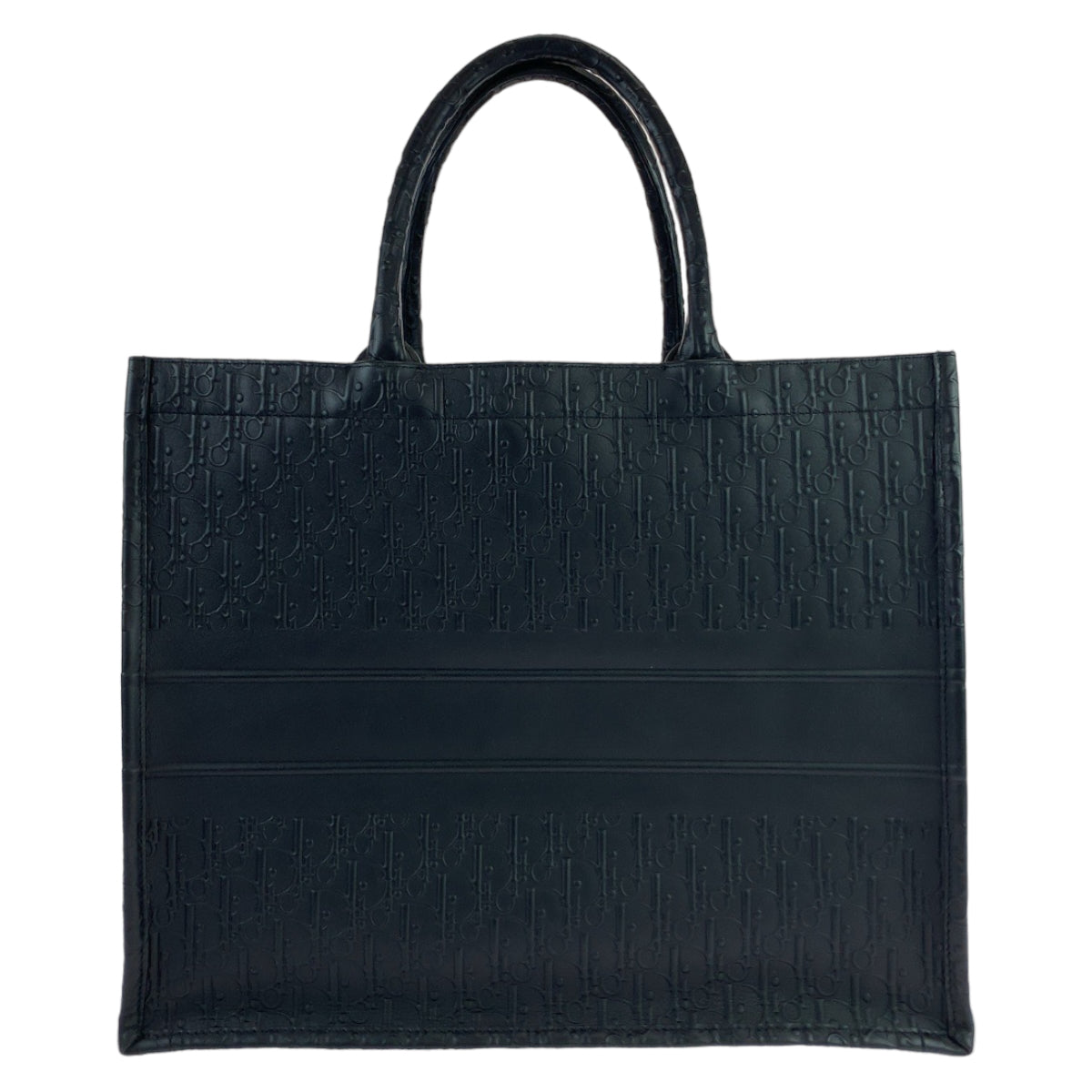11055
Dior ディオール トロッター ブックトート ラージ ブラック 黒 / カーフスキン トートバッグ ハンドバッグ  メンズ
