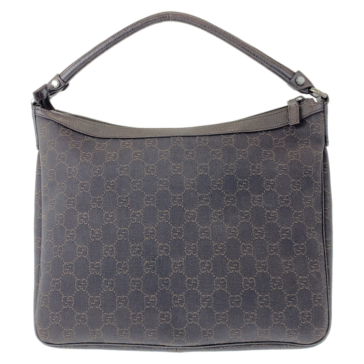 11066
GUCCI グッチ アビー GG柄 ブラウン シルバー金具 GGキャンバス / レザー 293581 ホーボー ショルダーバッグ ハンドバッグ  レディース ABP24