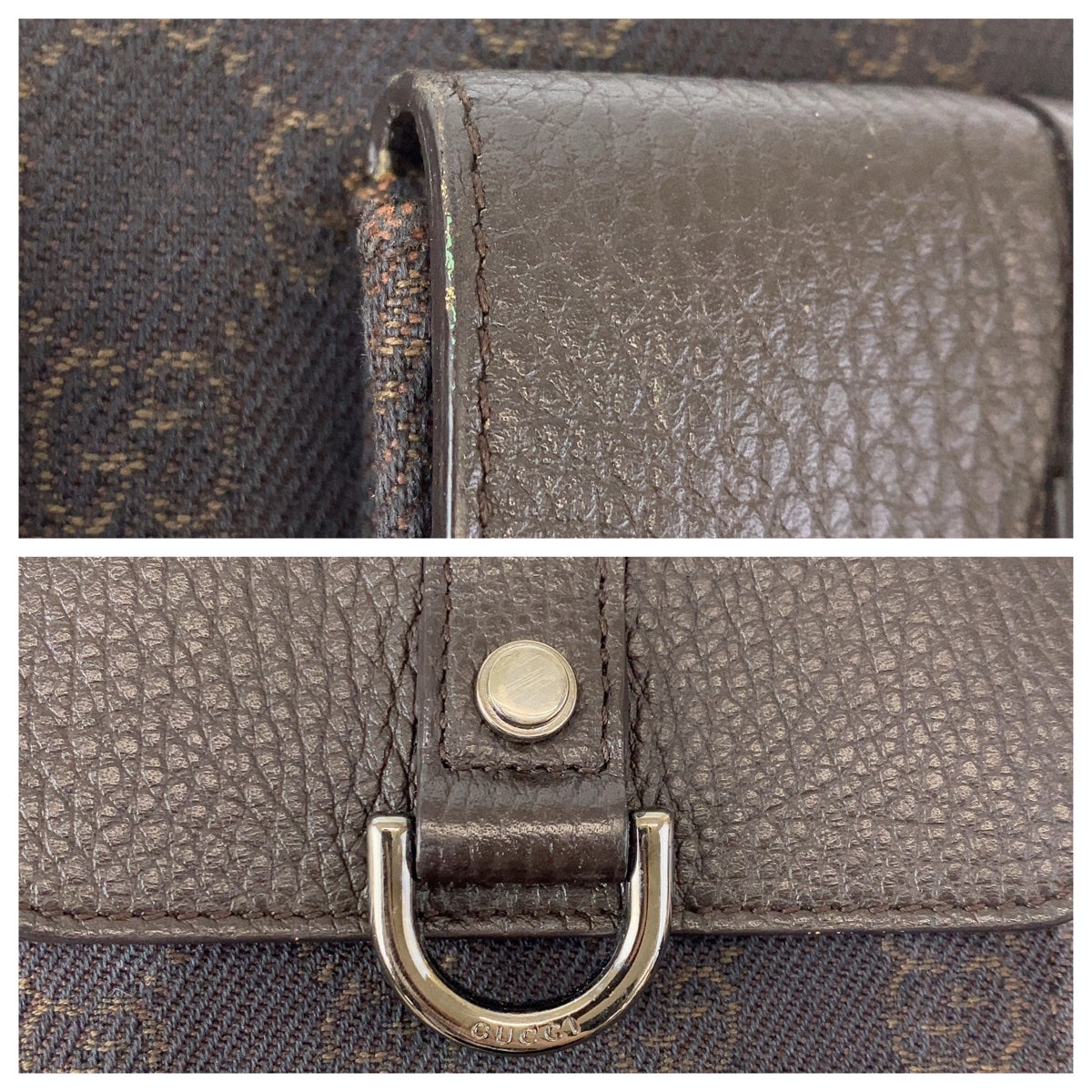 11066
GUCCI グッチ アビー GG柄 ブラウン シルバー金具 GGキャンバス / レザー 293581 ホーボー ショルダーバッグ ハンドバッグ  レディース ABP24