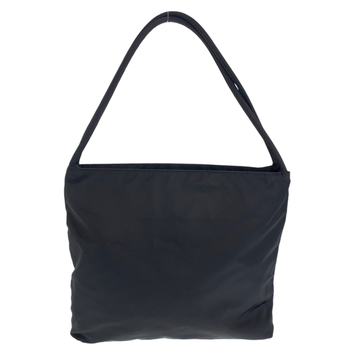 12483
PRADA プラダ テスート 三角ロゴプレート ブラック 黒 シルバー金具 ナイロン B6243 トートバッグ ショルダーバッグ  レディース