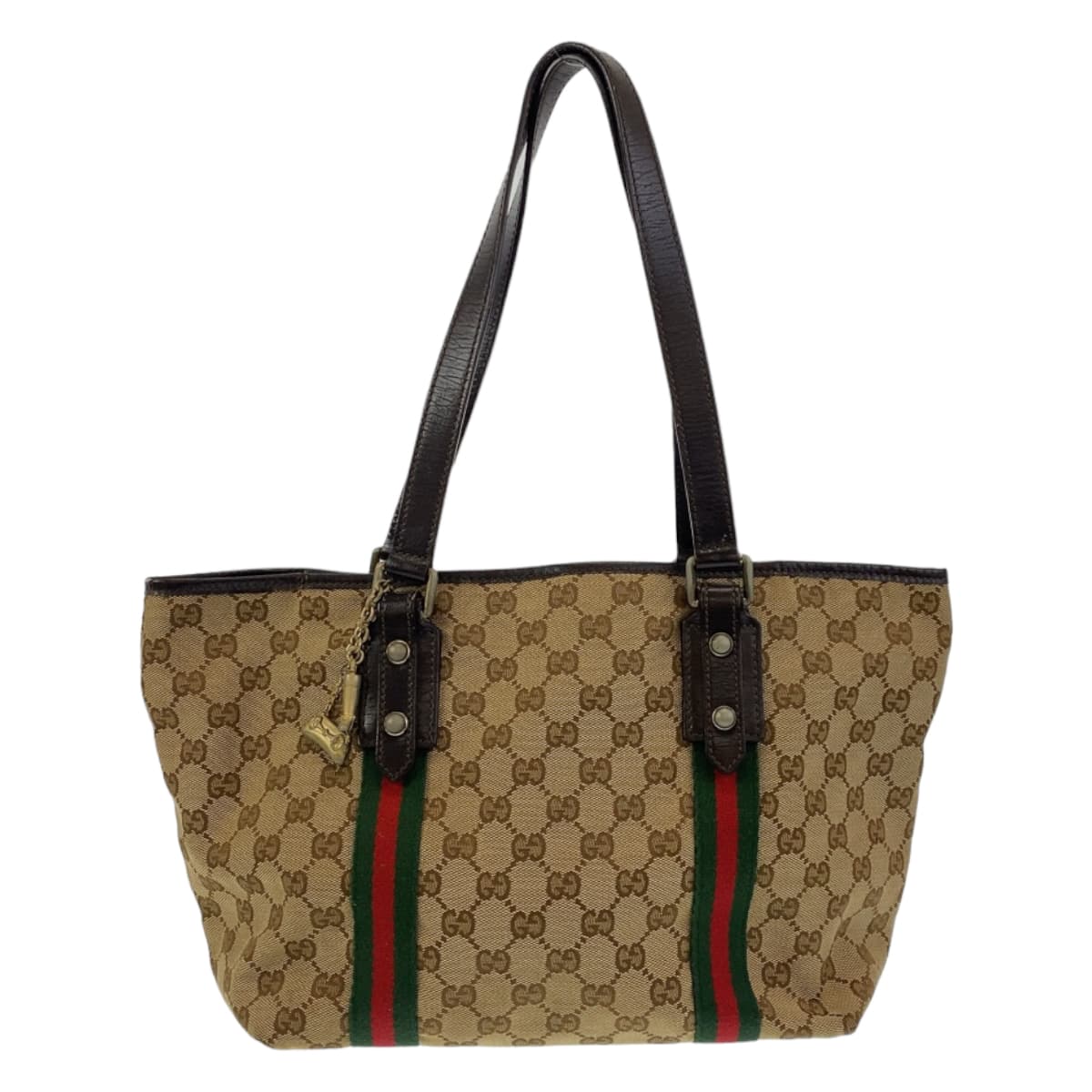 17979
GUCCI グッチ シェリーライン ベージュ マルチカラー GGキャンバス 137396 トートバッグ ショルダーバッグ  レディース AB40
