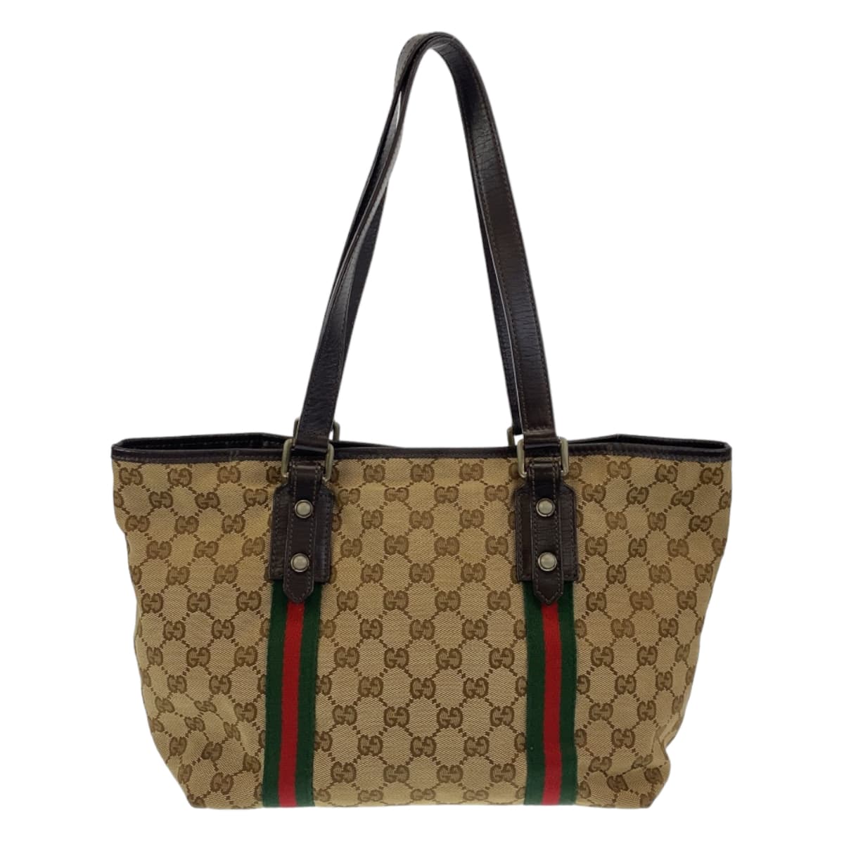 17979
GUCCI グッチ シェリーライン ベージュ マルチカラー GGキャンバス 137396 トートバッグ ショルダーバッグ  レディース AB40