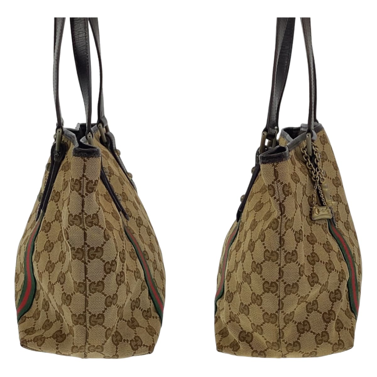 11101
GUCCI グッチ シェリーライン ベージュ マルチカラー GGキャンバス 137396 トートバッグ ショルダーバッグ  レディース