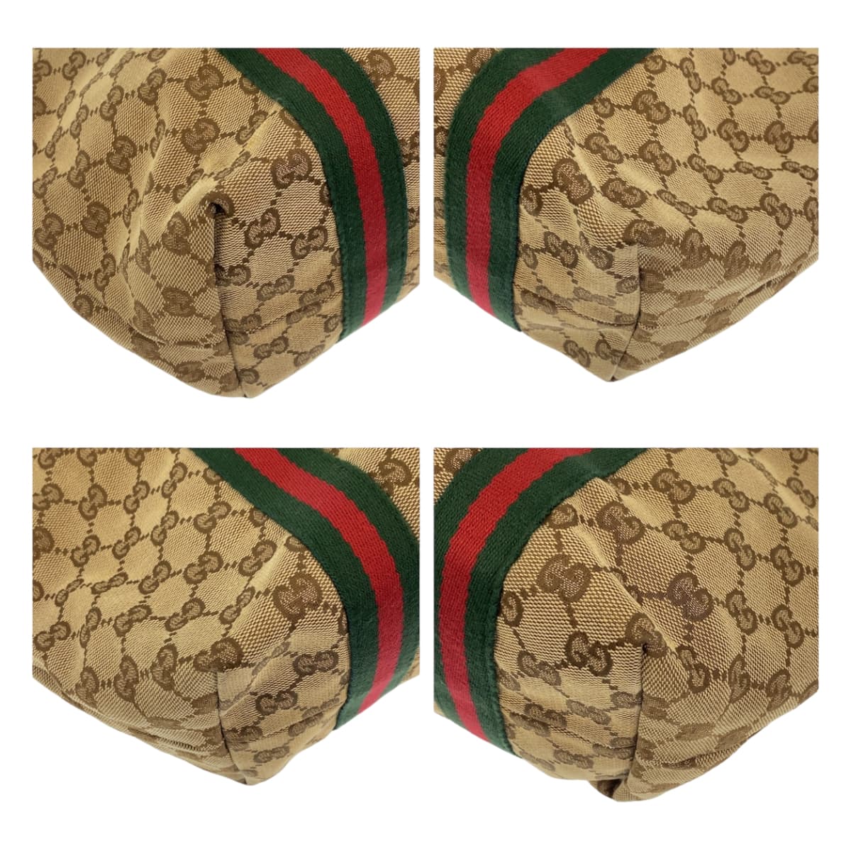 11101
GUCCI グッチ シェリーライン ベージュ マルチカラー GGキャンバス 137396 トートバッグ ショルダーバッグ  レディース