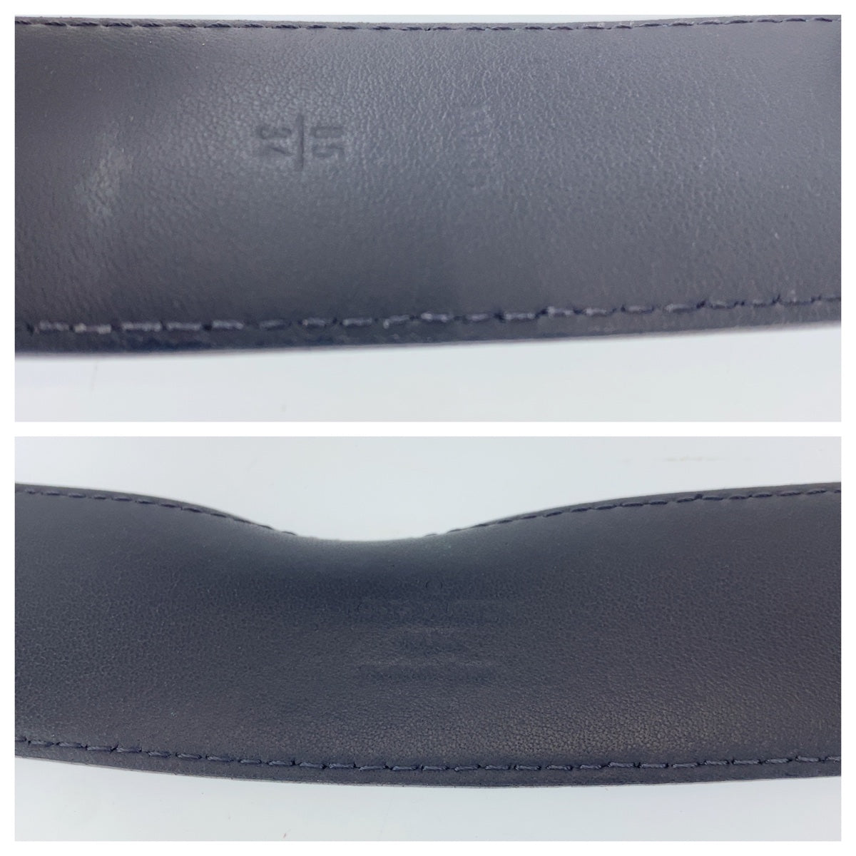 11114
LOUIS VUITTON ルイヴィトン エピ サンチュール 85cm/34インチ 男女兼用 ブルー レザー M0035 ベルト   メンズ