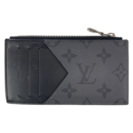 11117
LOUIS VUITTON ルイヴィトン モノグラム エクリプス リバース ブラック グレー シルバー金具 PVC M69533 フラグメントケース コインケース カードケース  メンズ