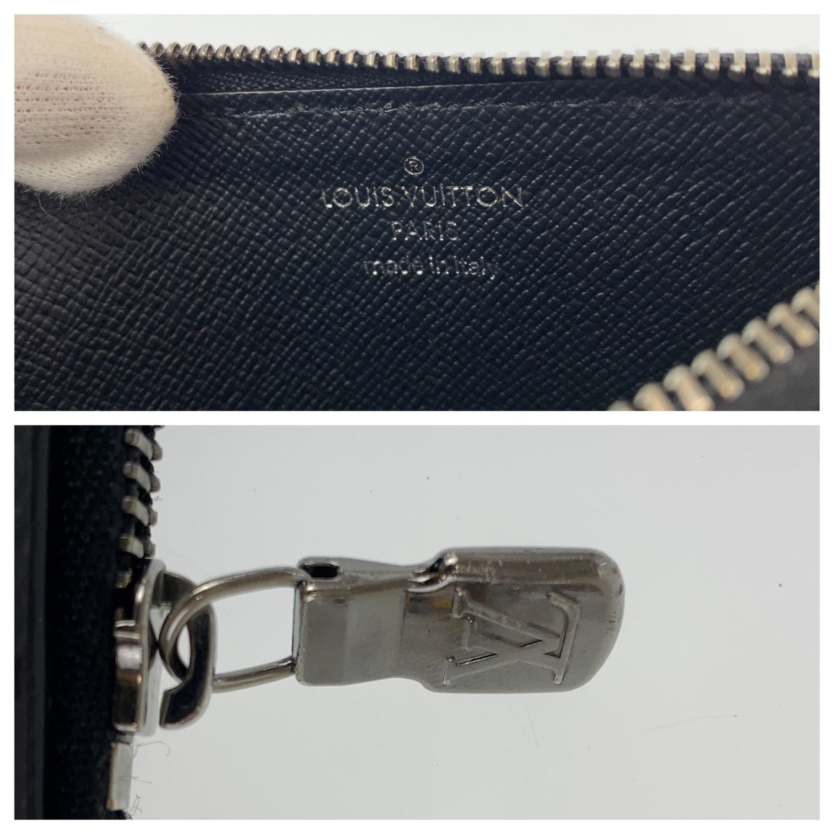 11117
LOUIS VUITTON ルイヴィトン モノグラム エクリプス リバース ブラック グレー シルバー金具 PVC M69533 フラグメントケース コインケース カードケース  メンズ