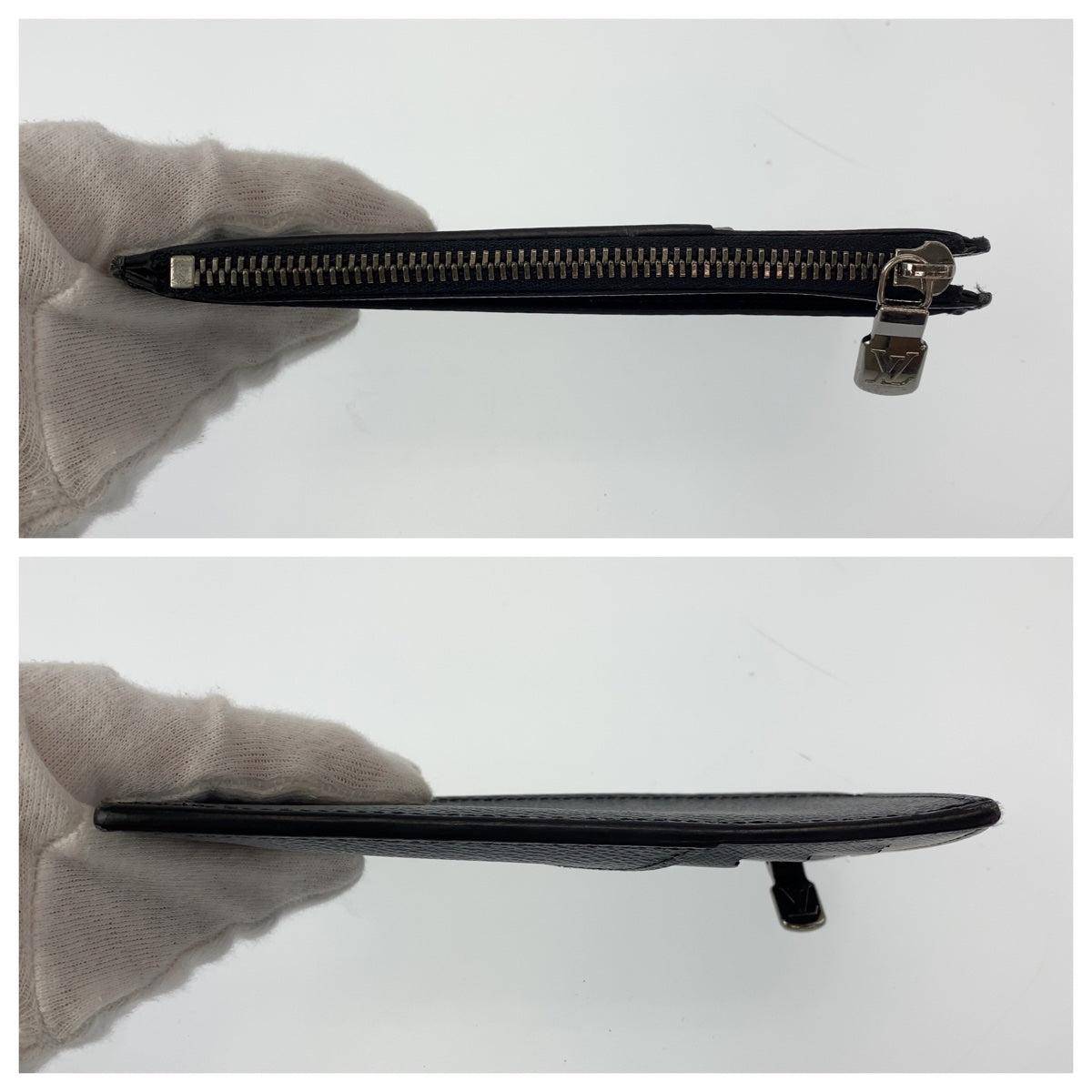 11117
LOUIS VUITTON ルイヴィトン モノグラム エクリプス リバース ブラック グレー シルバー金具 PVC M69533 フラグメントケース コインケース カードケース  メンズ