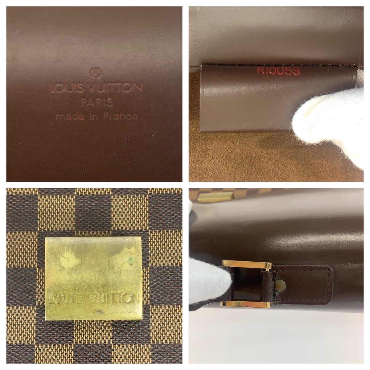 11120
LOUIS VUITTON ルイヴィトン ダミエ アルトナ GM ブラウン ゴールド金具 PVC / レザー N53312 ビジネスバッグ ブリーフケース  メンズ