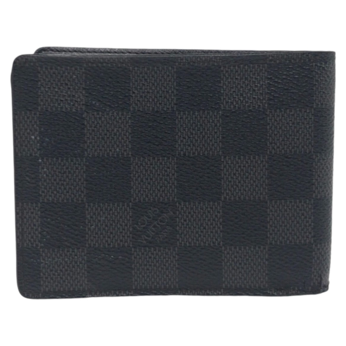 12818
LOUIS VUITTON ルイヴィトン ダミエグラフィット ポルトフォイユ マルコ ブラック 黒 レザー N36074 折財布 札入れ コンパクトウォレット  メンズ