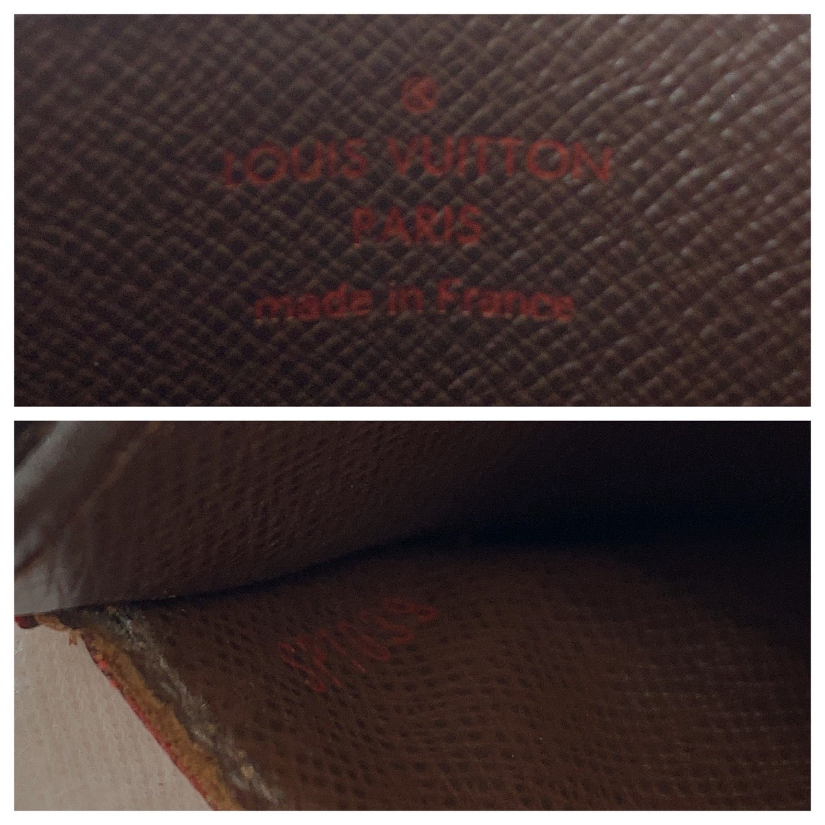 LOUIS VUITTON ルイヴィトン ダミエ ポルトカルト サーンプル エベヌ ブラウン PVC N61722 カードケース 名刺入れ パスケース  レディース