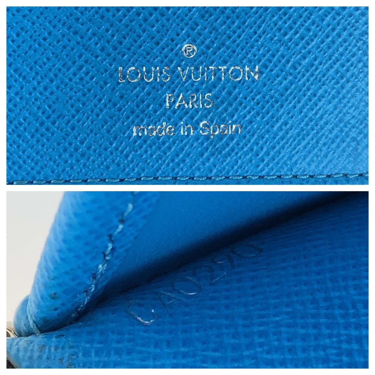 LOUIS VUITTON ルイヴィトン タイガラマ ジッピーウォレット ヴェルティカル ライトブルー 水色 ブラック 黒 PVC M30467 長財布 ラウンドファスナー  メンズ