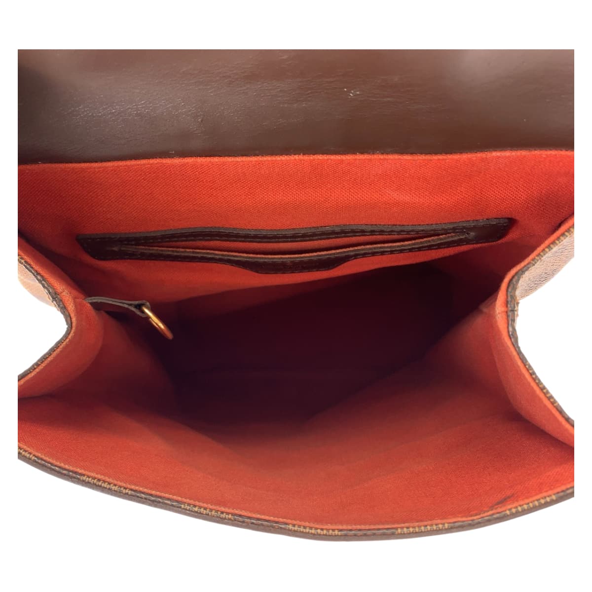 11146
LOUIS VUITTON ルイヴィトン ダミエ ソーホー ブラウン ゴールド金具 PVC N51132 デイパック バックパック  レディース