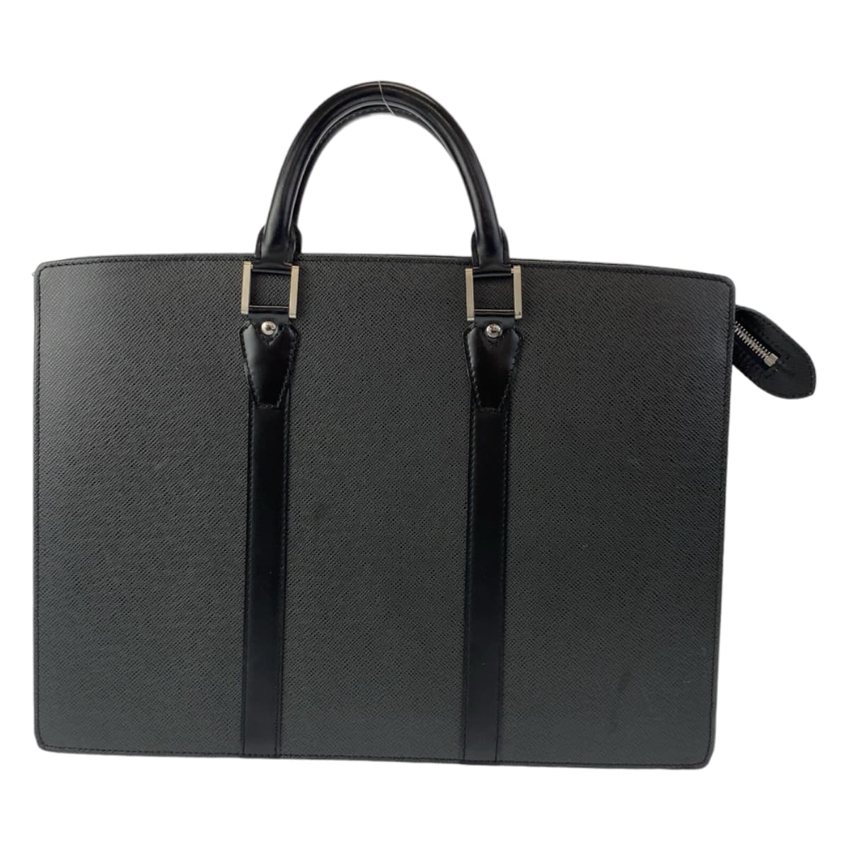 LOUIS VUITTON ルイヴィトン タイガ ポルトドキュマン ロザン ブラック 黒 アルドワーズ シルバー金具 タイガ M30054 ビジネスバッグ ブリーフケース A4対応  メンズ