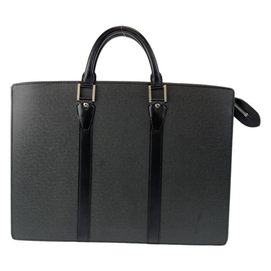 LOUIS VUITTON ルイヴィトン タイガ ポルトドキュマン ロザン ブラック 黒 アルドワーズ シルバー金具 タイガ M30054 ビジネスバッグ ブリーフケース A4対応  メンズ