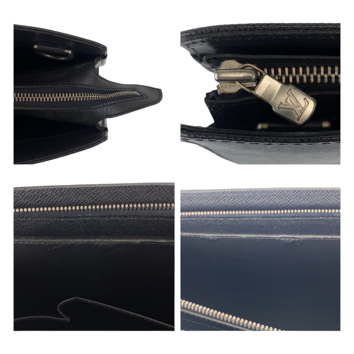 LOUIS VUITTON ルイヴィトン タイガ ポルトドキュマン ロザン ブラック 黒 アルドワーズ シルバー金具 タイガ M30054 ビジネスバッグ ブリーフケース A4対応  メンズ