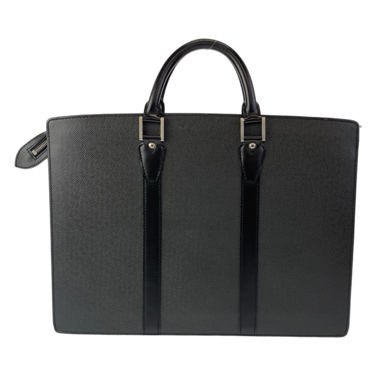 LOUIS VUITTON ルイヴィトン タイガ ポルトドキュマン ロザン ブラック 黒 アルドワーズ シルバー金具 タイガ M30054 ビジネスバッグ ブリーフケース A4対応  メンズ