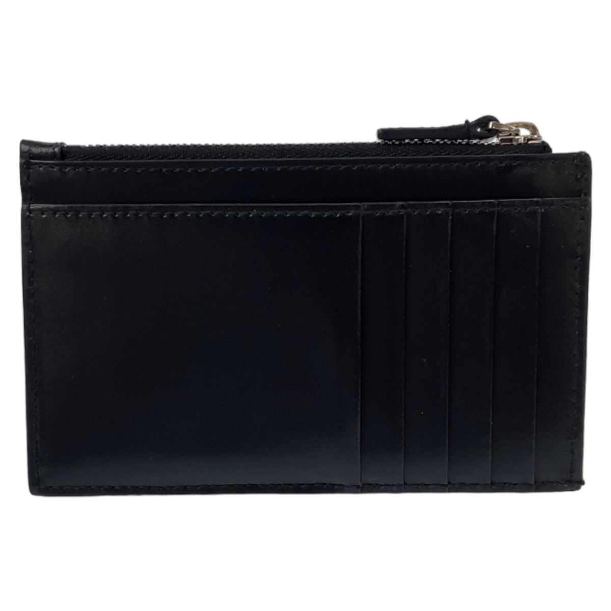11168
BALENCIAGA バレンシアガ エッセンシャル ブラック シルバー金具 レザー 664044 コインケース フラグメントケース  メンズ