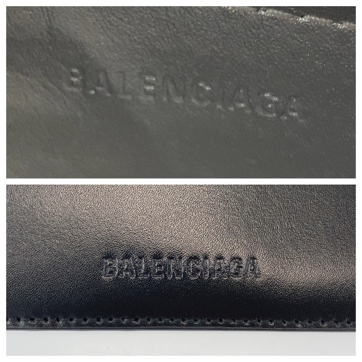 11168
BALENCIAGA バレンシアガ エッセンシャル ブラック シルバー金具 レザー 664044 コインケース フラグメントケース  メンズ