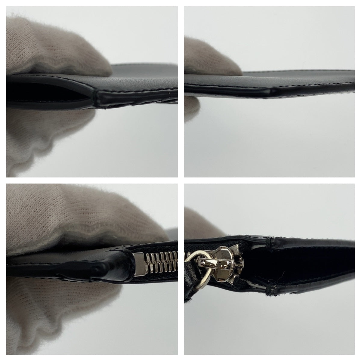 11168
BALENCIAGA バレンシアガ エッセンシャル ブラック シルバー金具 レザー 664044 コインケース フラグメントケース  メンズ